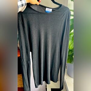 AUTHENTIC OFF-WHITE MEN L/XL long sleeve shirt t-shirt new Virgil Abloh
